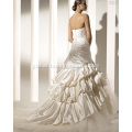 Beading Ruffled Wedding Dress Ball  Gown   Floor-length Beading Ruffled Wedding Dress Manufactory